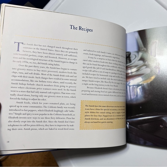 The Amish Cook Hardcover First Edition Book By Coblentz & Williams - Picture 11 of 16